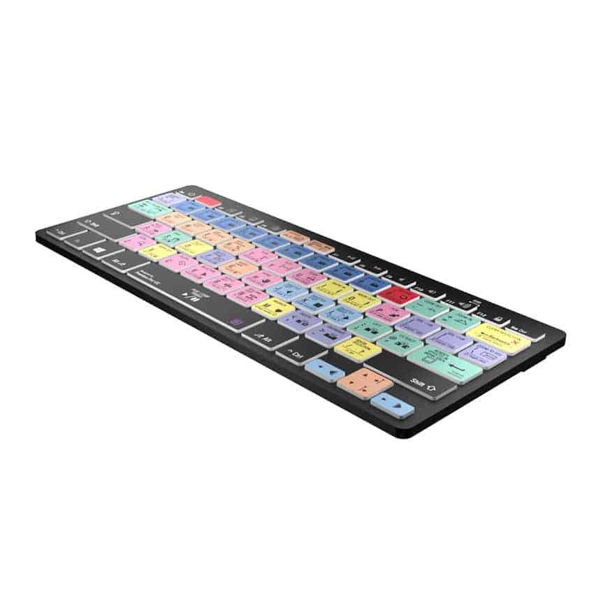 (image for) Logickeyboard Premiere Pro CC Mini Bluetooth PC Keyboard